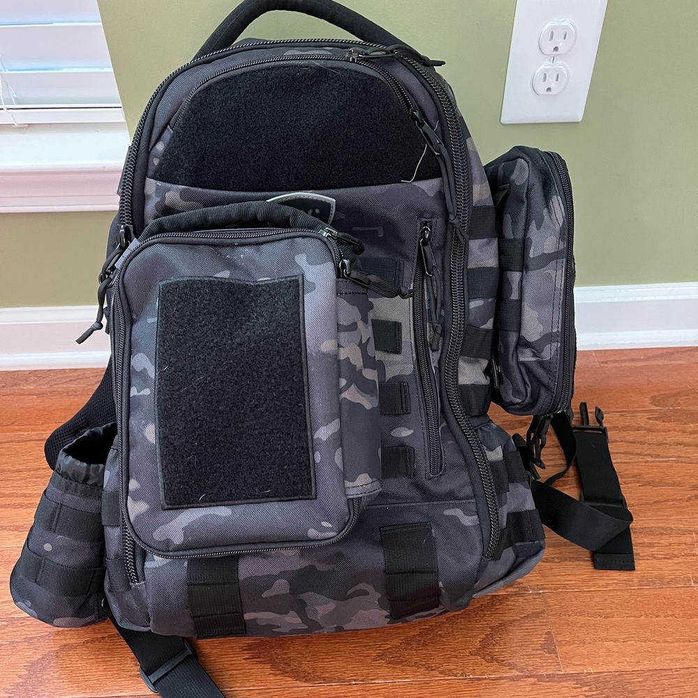 Tactical Baby Gear Large Diaper Bag - Accessories NOT included